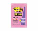 Post-it 強粘着 75mm×25mm ローズ 1パック（90枚×2パッド入）　500SS-RO