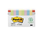 Post-it 再生紙スリム見出し 混色 1パック（100枚×10パッド入）　710RP-K