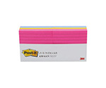Post-it ノートケイセン入 混色 1パック（100枚×6パッド入）　630-6AN
