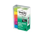 Post-it　透明見出し　混色　10冊　6831NE