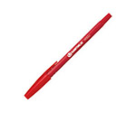 ラバーボールペン　赤　10本　H022J-RD-10