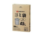 ゴミ袋　LDD　黒　45L　100枚×5箱　N138J-45P