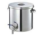 ボールバルブ付タンク（ハカマ無し）　15L　φ270　OM481-93