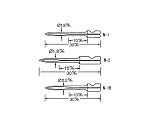 バノック 303 S用 替針 N-2（並） 履物用 1ケース（3本入）　