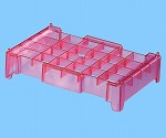 PCRチューブ用 サポートベース 赤 1箱（75個入）　95.988.001