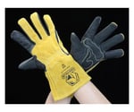 [Ｌ] 溶接用革手袋(耐切創)　EA353AT-122