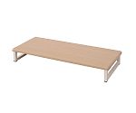 机の上を有効活用するモニタースタンド　59×25cm　ナチュラル　DTS-5925(NA/IV)
