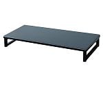 机の上を有効活用するモニタースタンド　59×25cm　ブラック　DTS-5925(BK/BK)