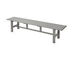 アルミ縁台　180cm　グレー　ABT-180(GY)