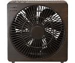 ボックス扇風機　どこでもFAN　ダークウッド　M7205-DW