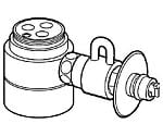 食器洗い乾燥機用分岐水栓　CB-SYA6