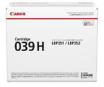 CANON　トナーカートリッジ039H　0288C001　CRG-039H