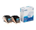 EPSON 純正 環境推進トナーカートリッジ LPC3T18KPV 2本パック エプソン (EPSON) LPC3T 純正インクカートリッジ ブラック 1個 - アスクル