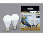 LED電球　全方向　25形相当　昼白色　2個セット　LDA2N-G-E17/W-2T52P