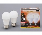 LED電球　広配光　60形相当　電球色　2個セット　LDA8L-G-6T52P