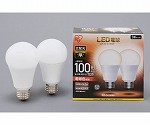 LED電球　広配光　100形相当　電球色　2個セット　LDA14L-G-10T52P