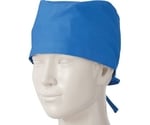 手術帽子（後ヒモ式） ブルー フリー 1組（2枚入）　197-91 ﾌﾘｰ