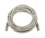 RS PRO Cat5e Male RJ45 to Male RJ45 Ethernet Cable, U/UTP, Grey, 5m