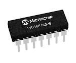 マイコン 8ビット RISC PIC16 32MHz 28 kB フラッシュ 14-Pin PDIP 1袋（5個入）　PIC16F18326-I/P