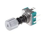 Encoder rotativo meccanico Incrementale Alps Alpine 24 impulsi/giro, albero  6 mm, Su foro