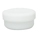 63-5497-84 軟膏壷（軟膏容器・定量タイプ）100mL 青 40個 10060-803