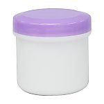 軟膏壷（軟膏容器・定量タイプ）100mL　紫　40個　10060-811