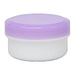アルファ軟膏壷（軟膏容器・増量タイプ）12mL　紫　50個　ATA12-11