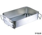 スギコ18-8　給食バット　運搬型（穴無）　610×388×H140mm　SH-6038B