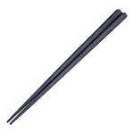 ノンスリッププラ箸　100膳入　23cm　黒　RNV0801