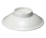 メラミン　粉引　飯碗蓋　中（煮物碗蓋兼用）YD-43-KH　8110200