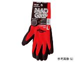 マッドグリップ　手袋　1双組　レッド　M　2635