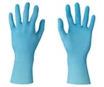 耐薬品ニトリルゴム使い捨て手袋 タッチエヌタフ 92-665 XLサイズ （100枚入）　92-665-10