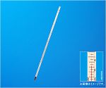 赤液精密棒状温度計　0～100℃（0.5）　全没　1-55-1