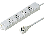 工事物件タップ　4個口　5m　TAP-K4L-5