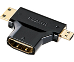 HDMI変換アダプタミニ＆マイクロHDMI　AD-HD11MMC