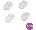 RJ-45コネクタ　CAT5e単線用　ADT-RJ45-100LN