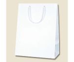 手提げ紙袋　Kバッグ　T-6　白エンボス　10枚　006145202