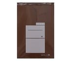 ユニパック(茶遮光) 幅:240×チャック下長さ:340mm 200枚入　75119-008 J