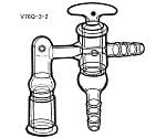 アダプター （真空三方コック付）　V76Q-3-2