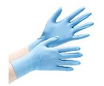 ニトリル手袋 加硫促進剤不使用 ベルテ728 SS ブルー パウダーフリー 100枚入　VERTE-728-SS
