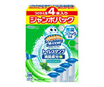 スクラビングバブル トイレスタンプ 消臭成分リフレッシュミント 詰替ジャンボパック 38g×4P 1袋（4個入）　