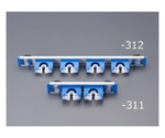 510mm モップハンガー(4本掛・ﾏｸﾞﾈｯﾄ付)　EA928AJ-312