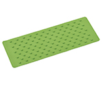 滑り止めシート　薄い緑（若草）　三段突起タイプ　SVG-1540YG　150×400×5mm　合成ゴム製　260125