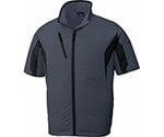 空調服半袖ジャケット　チャコールグレー　L　87070