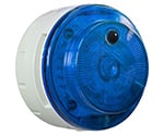 電池式LED多目的警報器　ニコUFOmyobo（青）　道路工事　人感　VK10M-B04JB-DK