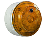 電池式LED多目的警報器　ニコUFOmyobo（黄）　盗難侵入　電源　VK10M-D48DY-TN