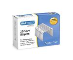 26/6mm Galvanised Staples Box of 1箱（5000個入）　S11662Z3