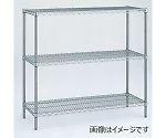 ステンレスエレクター・シェルフ　W758×D766×H1587mm（PS）　DB付　5段　SLMS760PS1590W5