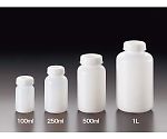 EOG滅菌瓶（PE広口）　乳白色・500mL　※ケース販売（100本入）　17024c