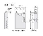 ブックボトル　10L　透明PP　02121